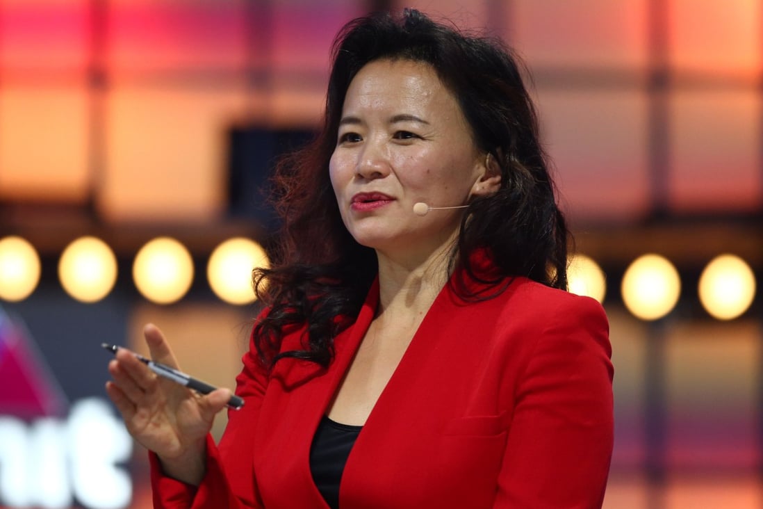 Cheng Lei made her first public statement since the former business anchor for Chinese state television was detained by Chinese officials in August 2020 on national security charges. Photo: Getty Images