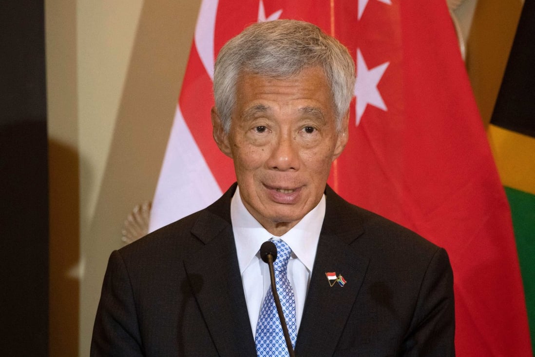 Singapore’s Prime Minister Lee Hsien Loong has called for prudence in managing the country’s financial reserves. Photo: AFP 