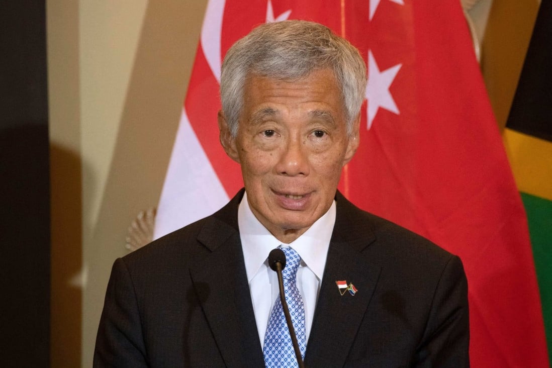Singapore’s Prime Minister Lee Hsien Loong has called for prudence in managing the country’s financial reserves. Photo: AFP