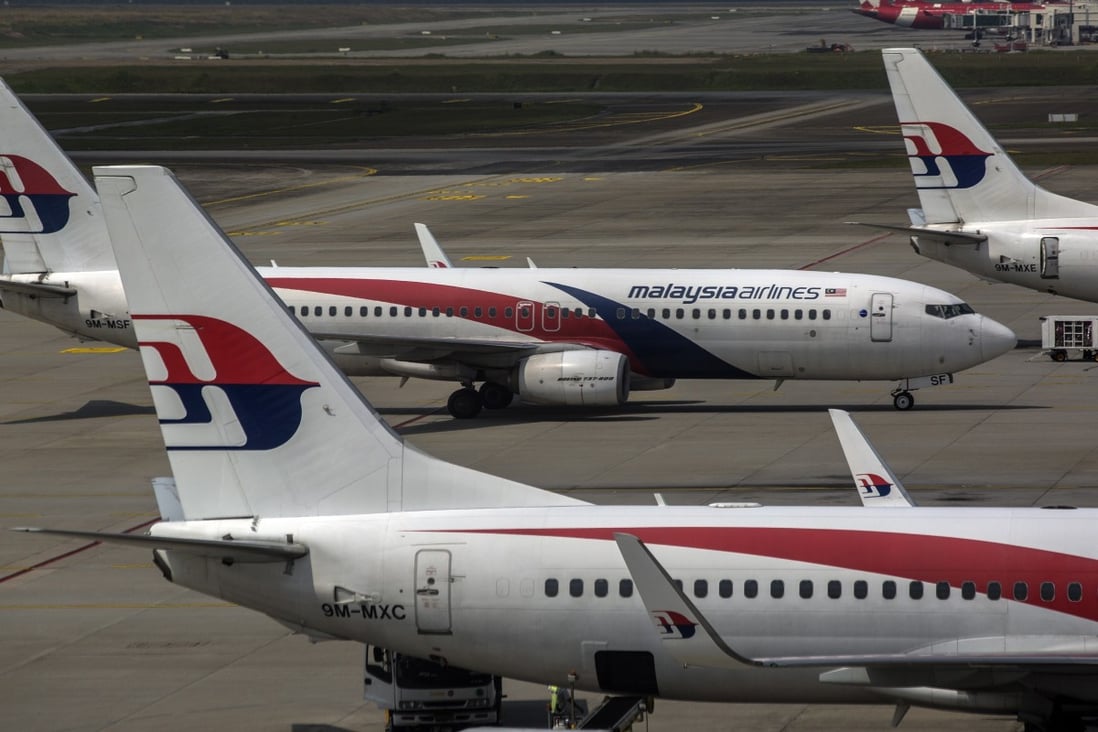 Malaysia Airlines aircraft at Kuala Lumpur International Airport. Photo: EPA