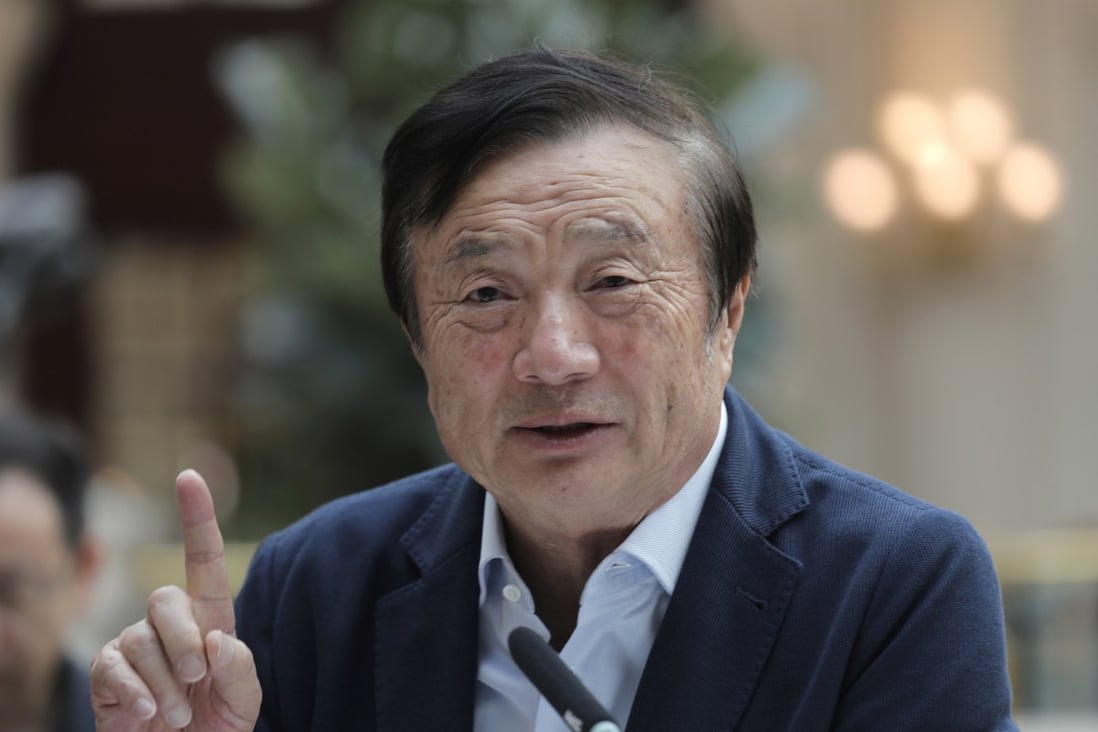 Huawei founder Ren Zhengfei broke years of media silence recently, affirming his patriotism but denying that this had any connection to his company’s business. Photo: AP