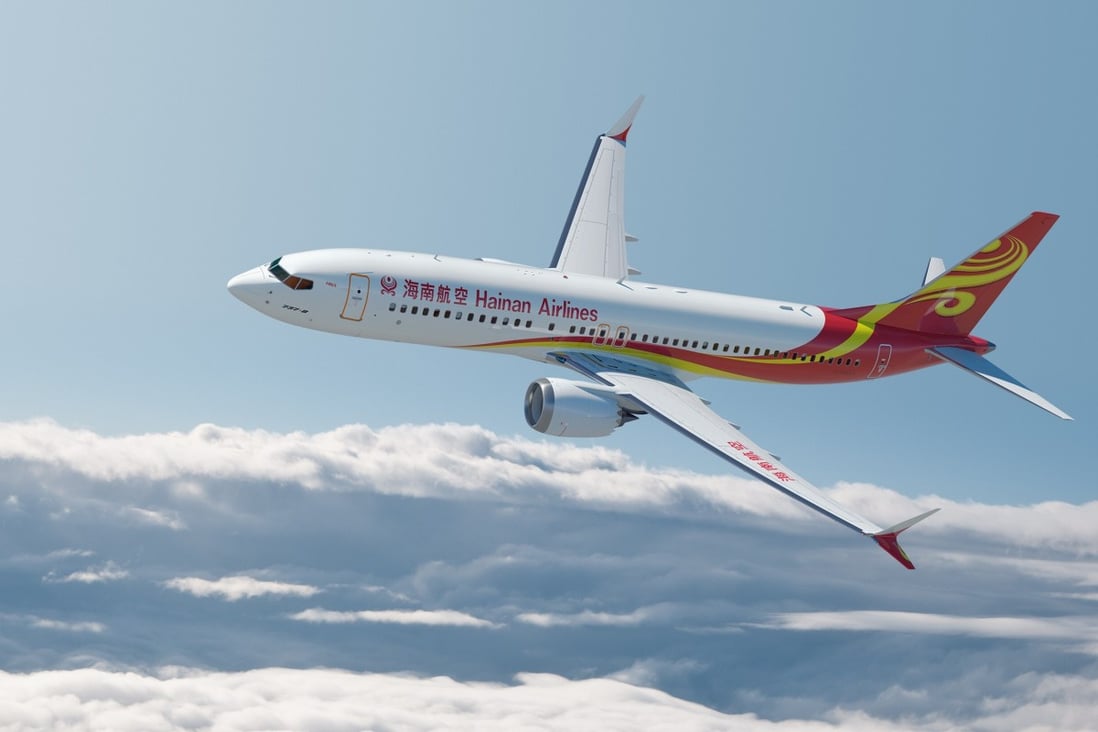 The Civil Aviation Administration of China ordered all domestic carriers to stop flying the aircraft on Monday, March 11, pending an investigation. Hainan Airlines operates 16 of the aircraft. Photo: Boeing