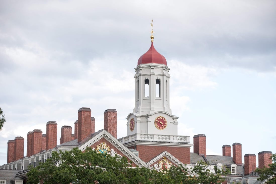 A Harvard University building is viewed in Cambridge, Massachusetts. Photo: AFP