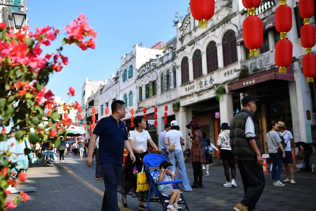Haikou, capital of the southern Chinese island province of Hainan, which is expected to be transformed into a world class free trade zone by next year. Photo: Xinhua