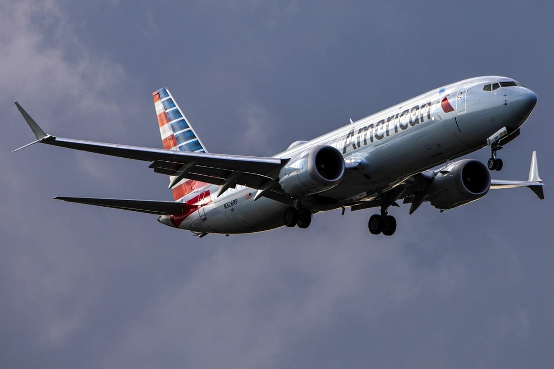 An American Airlines Boeing 737 MAX 8 aircraft. Photo: Bloomberg