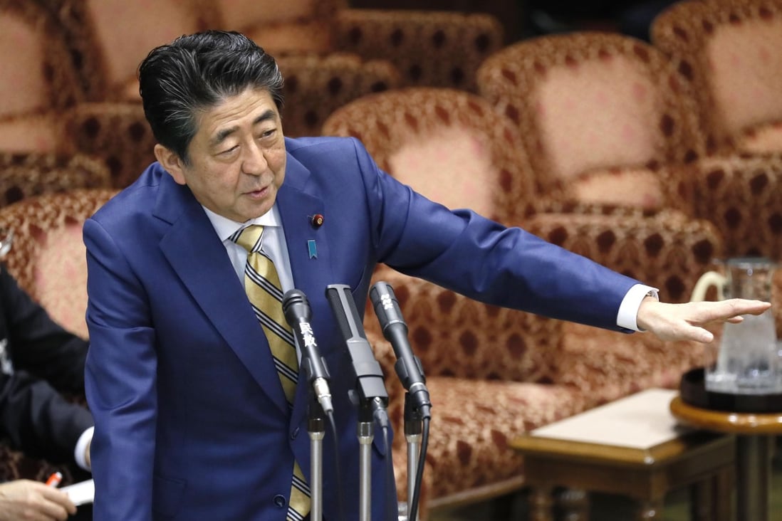 Japanese Prime Minster Shinzo Abe. Photo: Kyodo