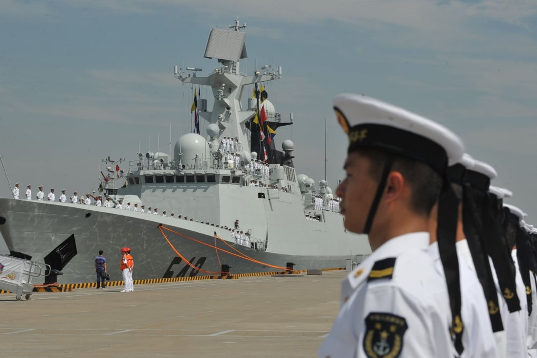 A Chinese PLA Navy fleet once comprised of multiple ship classes has been replaced by a leaner, meaner force. Photo: Xinhua
