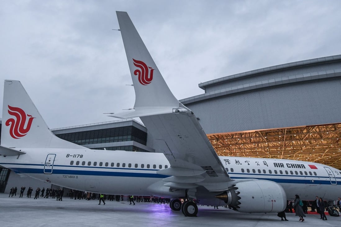 Air China had 15 Boeing 737 Max 8 in service before the ban. Photo: Xinhua