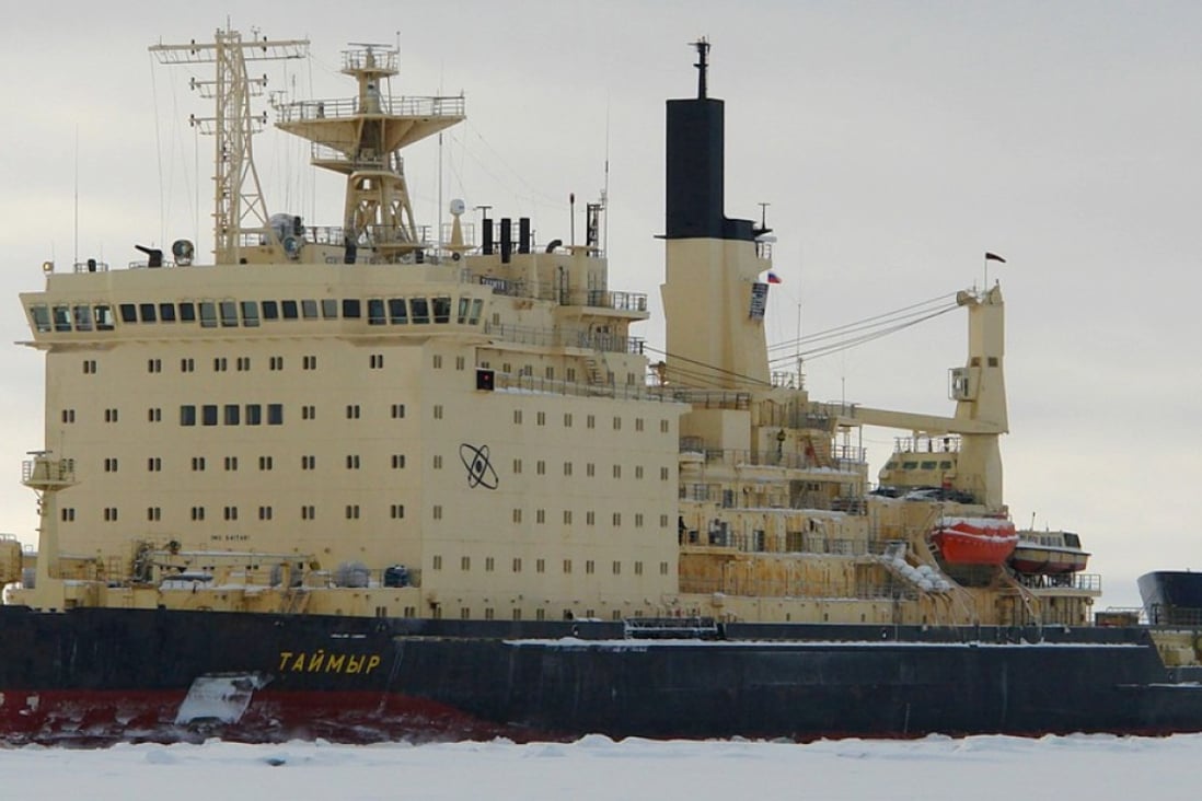 Russia’s Taymyr-class icebreaker has similar dimensions to China’s proposed ship. Photo: Handout