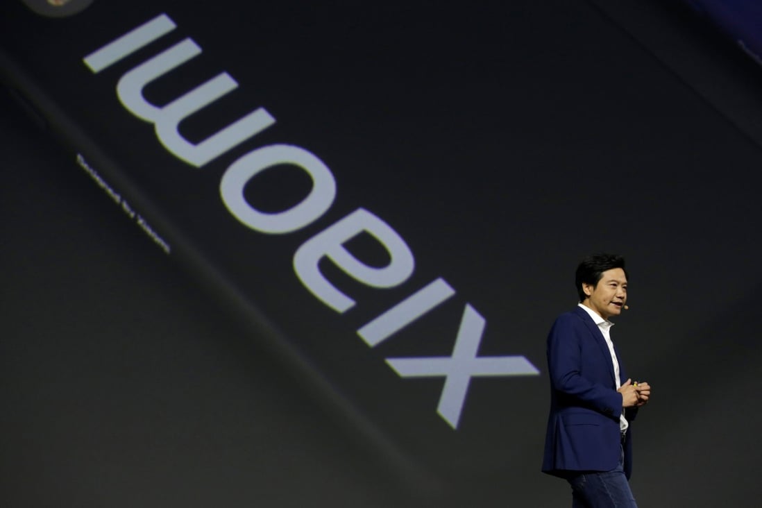 Xiaomi founder, chairman and chief executive Lei Jun speaks at the launch ceremony of the firm’s new flagship smartphone, the Mi 9, in Beijing on February 20, 2019. Photo: Reuters
