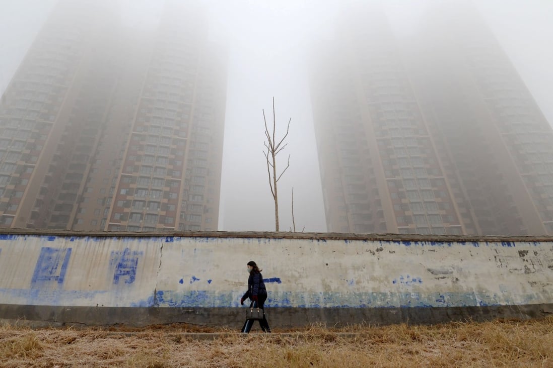 Levels of PM2.5 in 28 cities in the north China region of Beijing-Tianjin-Hebei rose 24 per cent in the first two months of 2019. Photo: Reuters