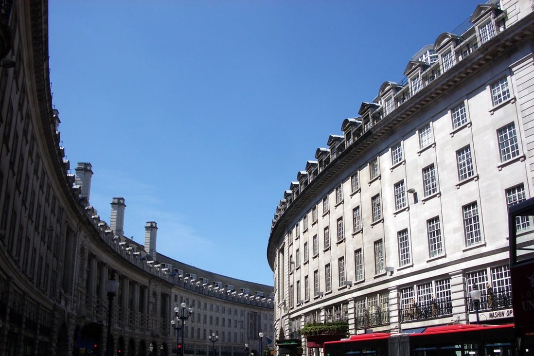 This is a Regents Street in London.