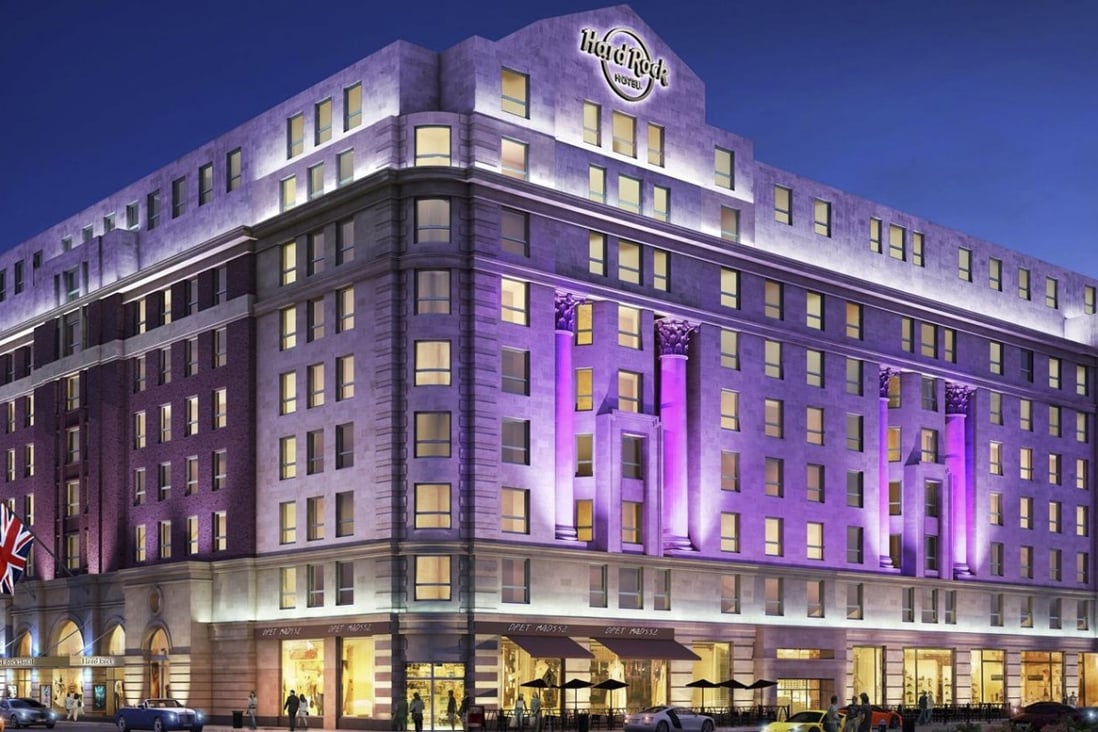An artist’s impression of the Hard Rock Hotel London, which will open in April.