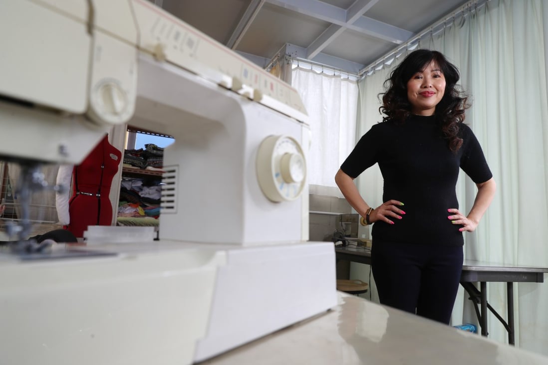 Angel Yip says every sewing project – her favourite creative activity – is an opportunity to grow. Photo: Edmond So