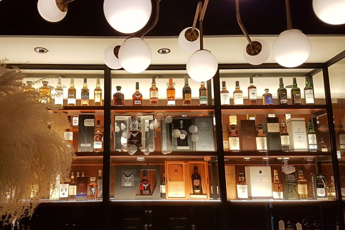 The Tasting Room at Singapore’s trendy private members’ club, Straits Clan, which features many of the world’s most famous spirits. Photos: Cedric Tan