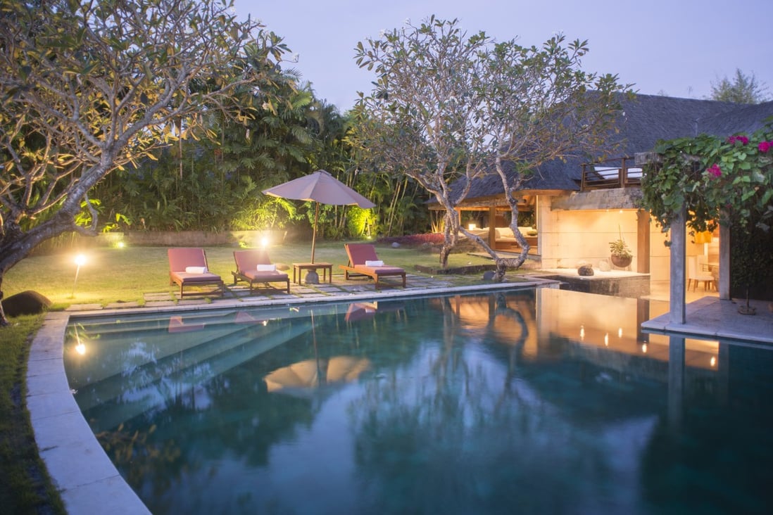 The two-bedroom Villa Sin Sin, in Kerobokan, on the Indonesia island of Bali, is among the many luxury holiday villas recommended for Easter holidaymakers. Photo: The Luxe Nomad