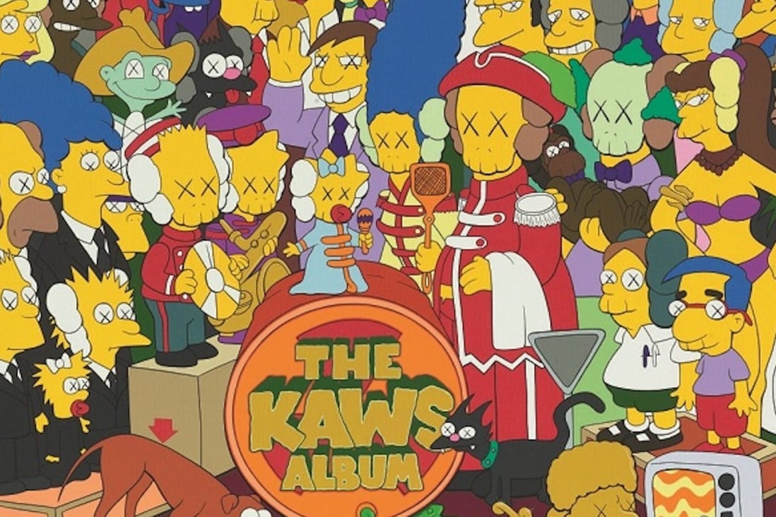 Chinese Millennial Buyers Snap Up Kaws Simpsons Art At Hong Kong April Fool S Day Auction South China Morning Post