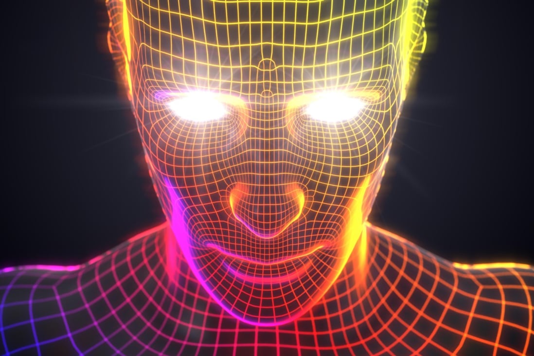 An artificial intelligence concept with a virtual human avatar. Photo: Alamy