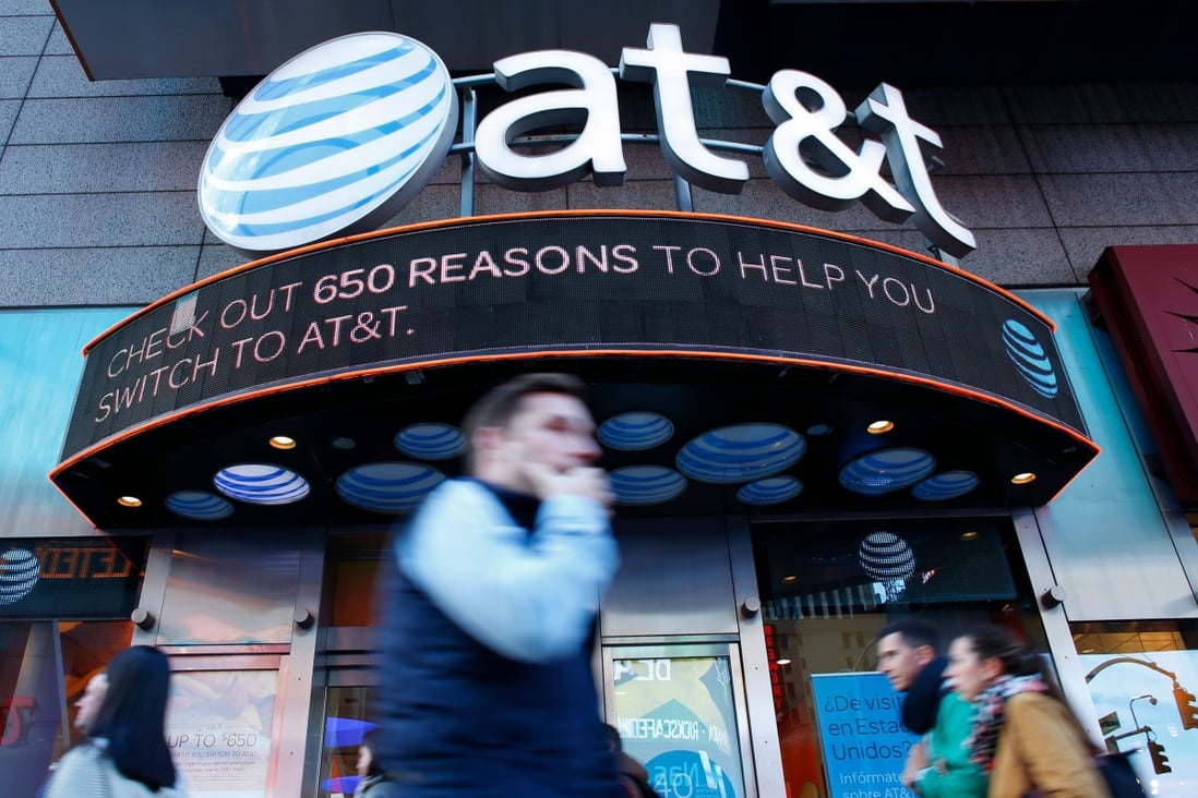 The US Telecommunications Act of 1996 dismantled the monopoly that AT&T had on phone services. Photo: AFP