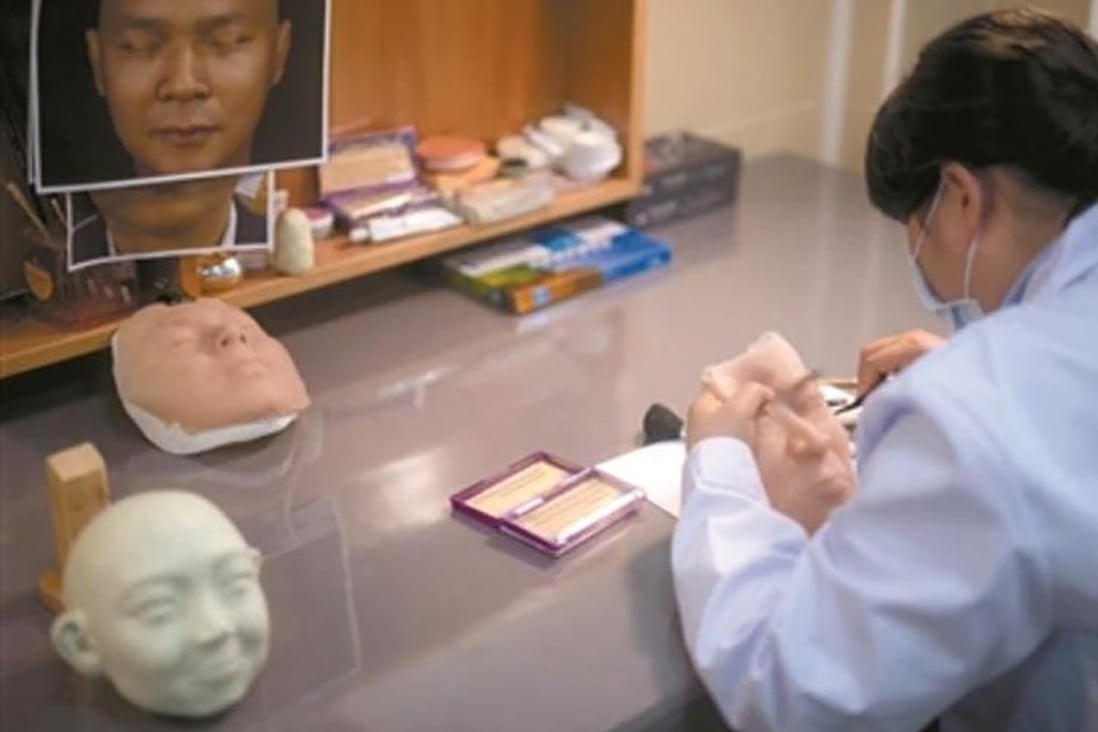 Guangzhou's morgue is using 3D printing to repair the bodies that are damaged during accidents. Photo: zaobao.com