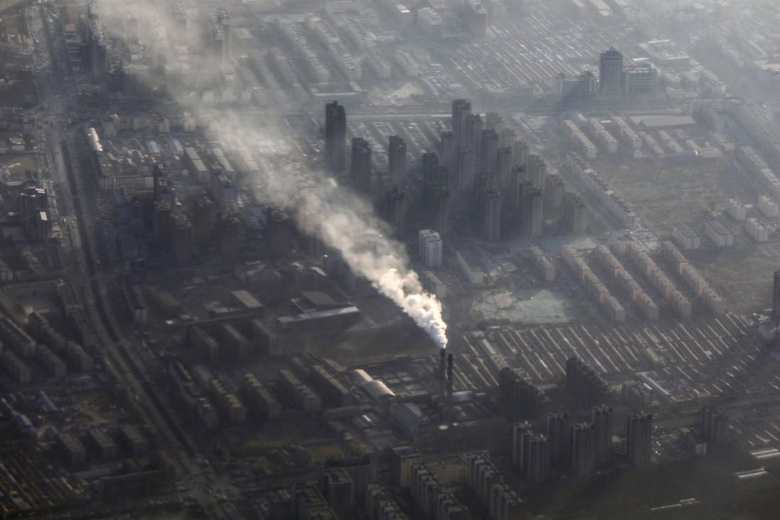 Dominated by heavy industry, Hebei province surrounds Beijing and has been blamed for the serious smog problems in the capital. Photo: Simon Song