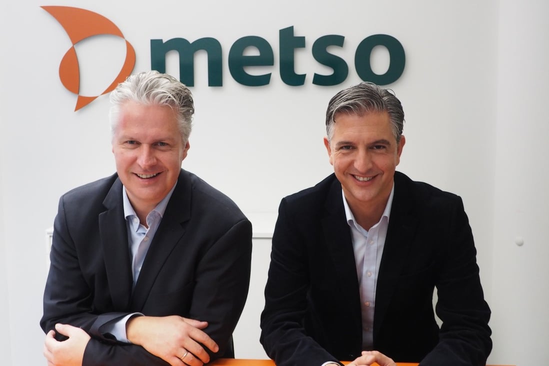 (From left) Michael Simon, commercial managing director, and Ioannis Giouvanitskas, vice-president, metal recycling for Europe, the Middle East and Africa, and Asia-Pacific