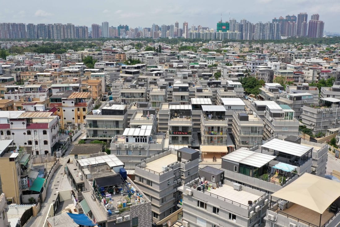 Indigenous village houses in Yuen Long, New Territories. Photo: Winson Wong