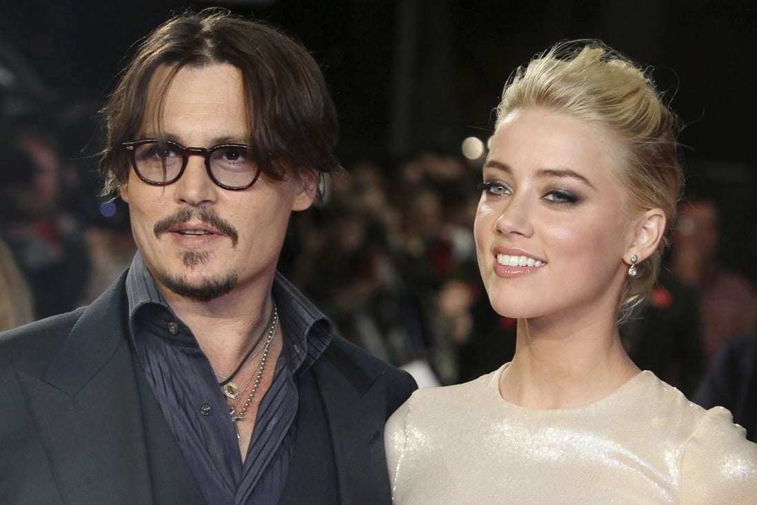 Johnny Depp and Amber Heard in happier times at the premiere of their film, The Rum Diary, in London in November 2011. Photo: AP