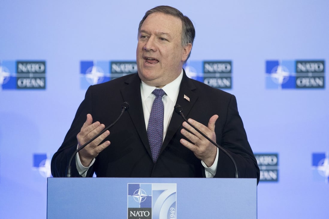 US Secretary of State Mike Pompeo reassured the Philippines about the scope of the mutual defence treaty between the two countries. Photo: EPA-EFE
