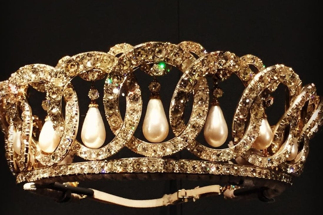 The Grand Duchess Vladimir Tiara is part of the personal jewellery collection of Queen Elizabeth.