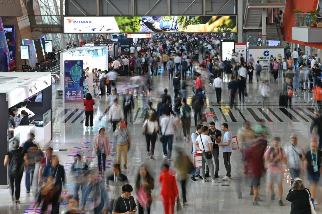 The Canton Fair lasts three weeks until early next month and total of 190,000 buyers from across the world attended the fair last autumn. Photo: Xinhua