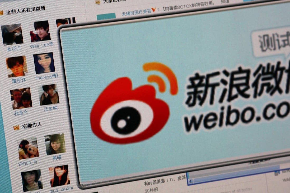 The National Library of China will archive over 200 billion public posts on Weibo, the country’s popular Twitter-style microblogging site. Photo: Reuters