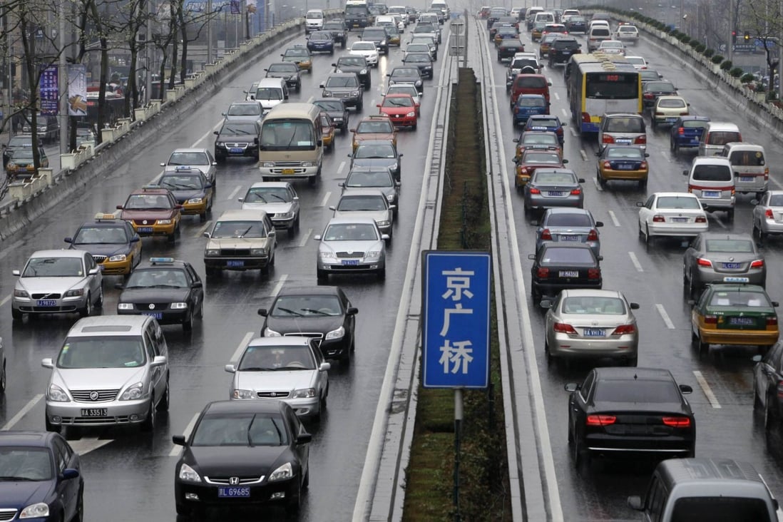 As debate over the Chinese economy rages, car purchases may be a magic bullet, but policymakers have to trade off the good of the economy against the good of the environment. Photo: Reuters
