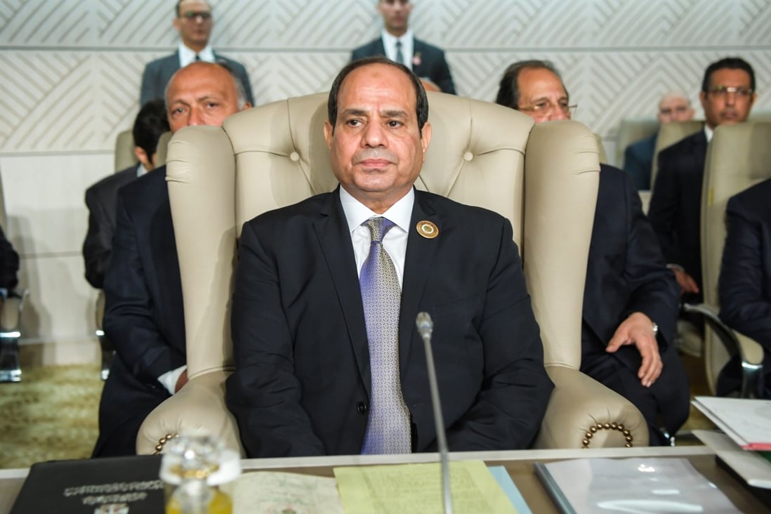 Supporters of President Abdel Fattah el-Sisi say he has stabilised Egypt and needs more time to reform and develop the economy. Photo: AFP