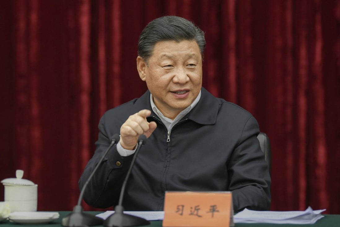 Xi Jinping, on a visit to southwest China last week, where he went to see how poverty reduction plans were progressing. Photo: Xinhua