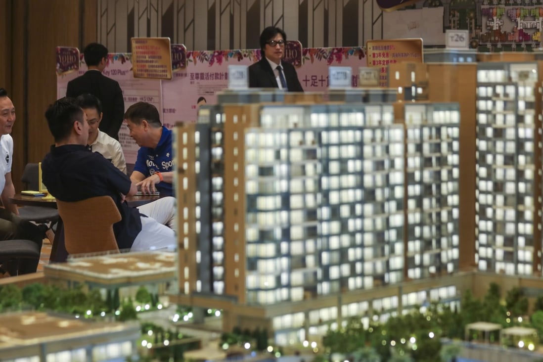 Just six flats out of 113 on offer at Sun Hung Kai Properties’ completed Park Yoho Napoli project, pictured, changed hands on the first day of sales last week. Photo: Xiaomei Chen