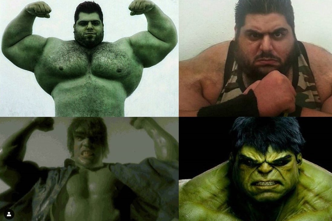 “Iranian Hulk” Sajad Gharibi has transformed himself into a media sensation and is set to make his MMA debut before the end of the year. Photo: Instagram
