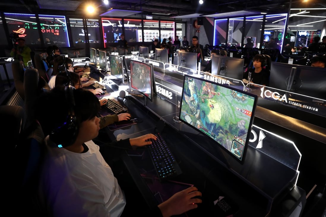 The e-sport stadium at the Cyber Games Arena (CGA) in Mong Kok as of 28 January 2019. The e-sports complex is expected to attract 1.2 million visitors and hold more than 100 competitions a year. Photo: SCMP / Winson Wong