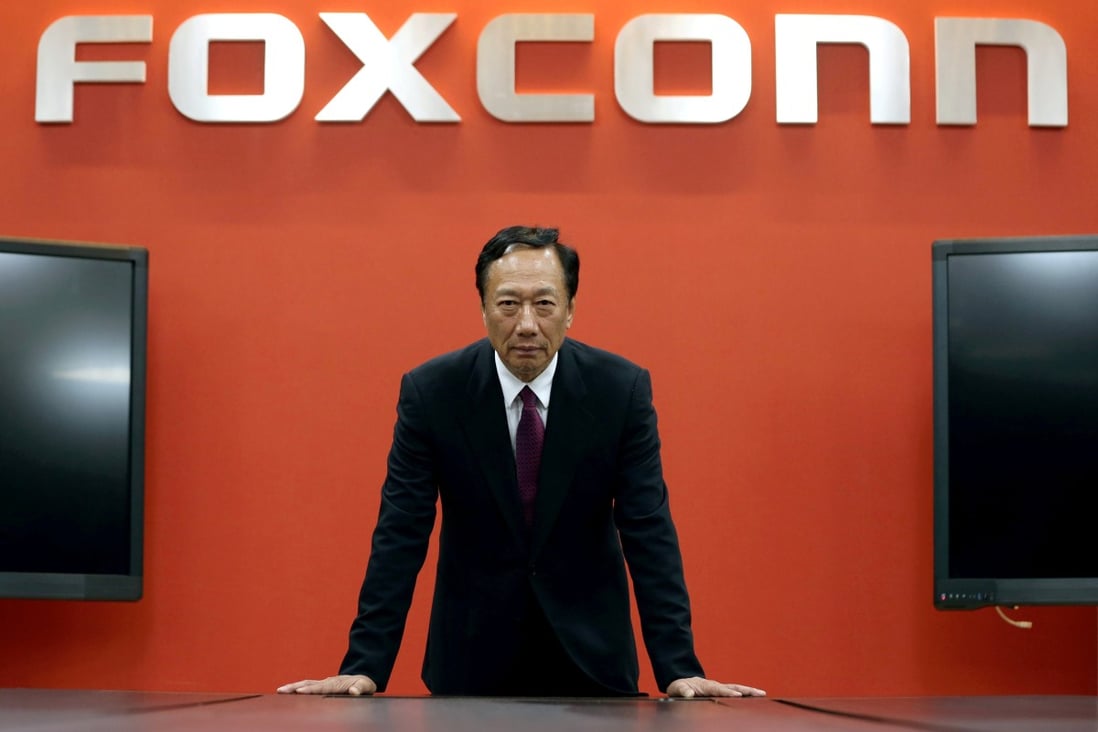 Taiwan’s richest man Terry Gou has caused a storm after dismissing his wife’s concerns about his presidential bid with a sexist remark. Photo: Reuters