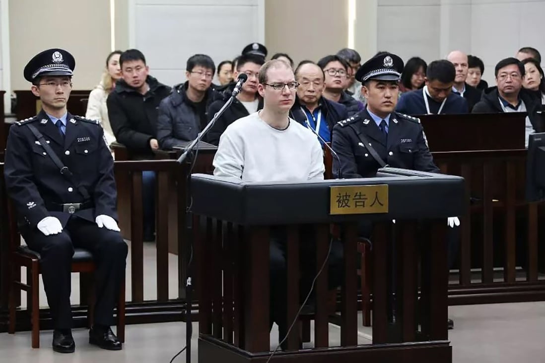 January’s retrial of Canadian Robert Lloyd Schellenberg deepened the diplomatic spat between Beijing and Ottawa. Photo: AFP