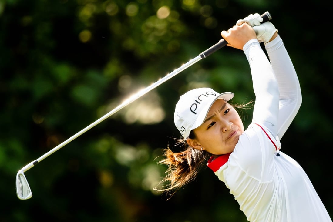 China’s Du Mohan on her way to a five-shot lead at the EFG Hong Kong Ladies Open: Photos: Hong Kong Golf Club