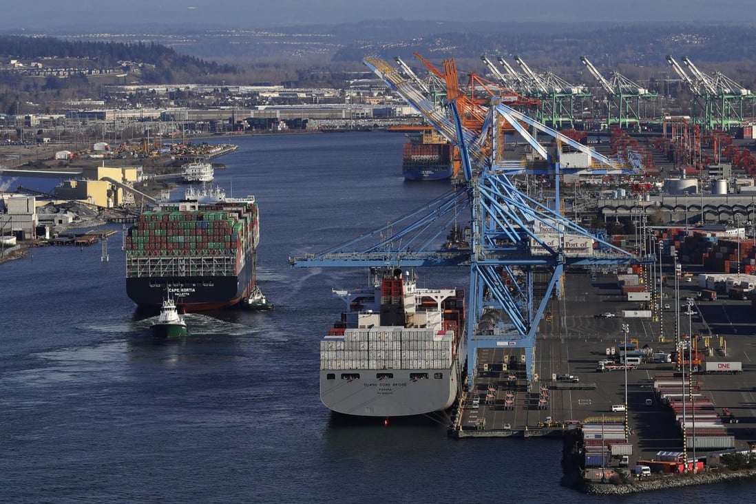 A directive from US Customs and Border Protection carved out an exclusion to the tariff increase for firms that bought goods before Friday, even if they arrived at American docks or airports after the tariff rise. Photo: AP