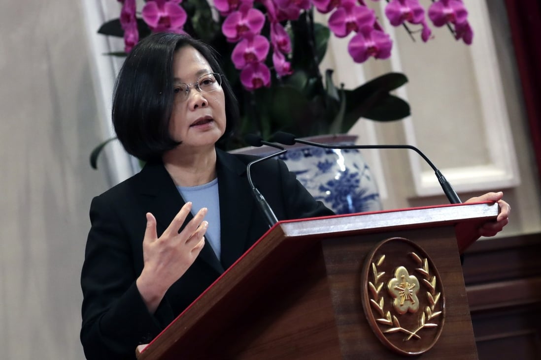 Taiwanese President Tsai Ing-wen has plenty of work to do if she is to win a second term next year. Photo: EPA-EFE