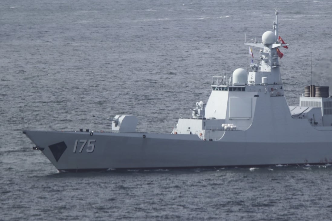 The Yinchuan, one of China’s Type 052D destroyers. Photo: Roy Issa