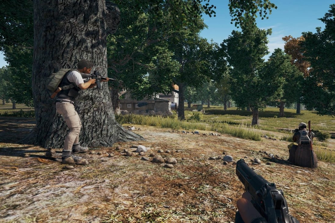A screen shot from the globally-popular PlayerUnknown’s Battlegrounds battle royale mobile game. Photo: Handout