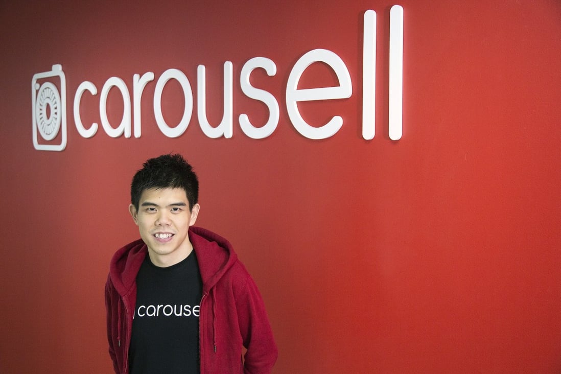 Quek Siu Rui, founder and chief executive officer of Carousell, poses for a photograph in Singapore, May 24, 2018. Photo: Bloomberg