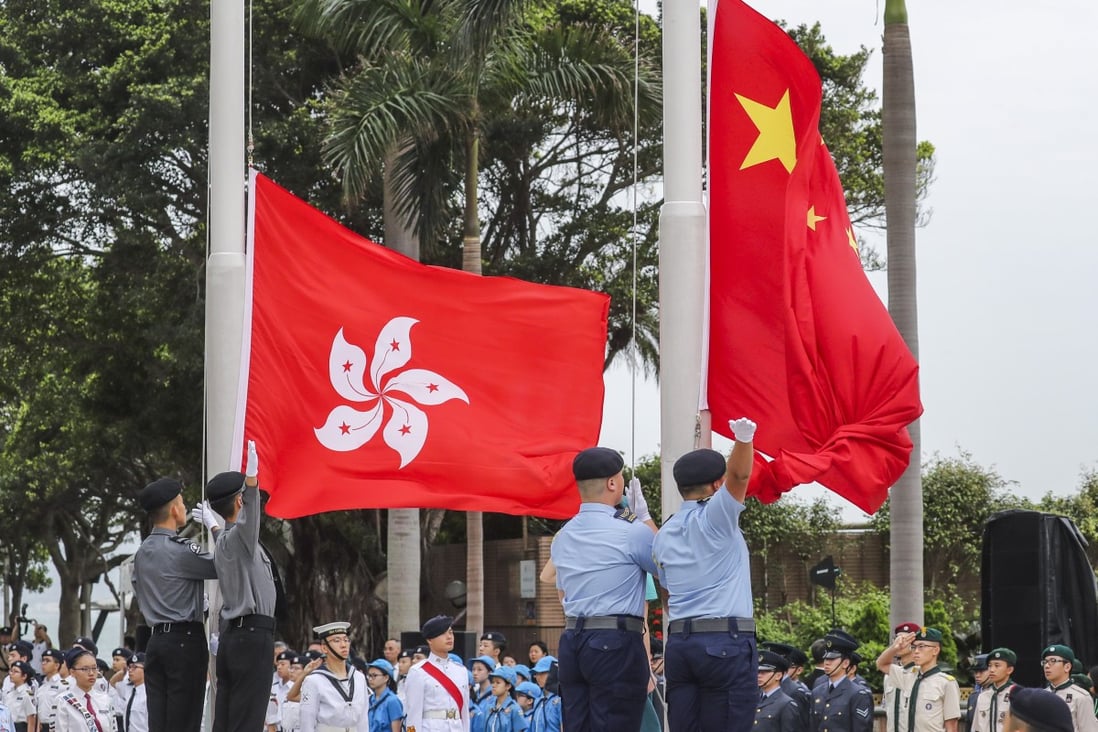 The government has said the planned three-year jail term is consistent with the law that criminalises desecration of the national flag. Photo: Winson Wong