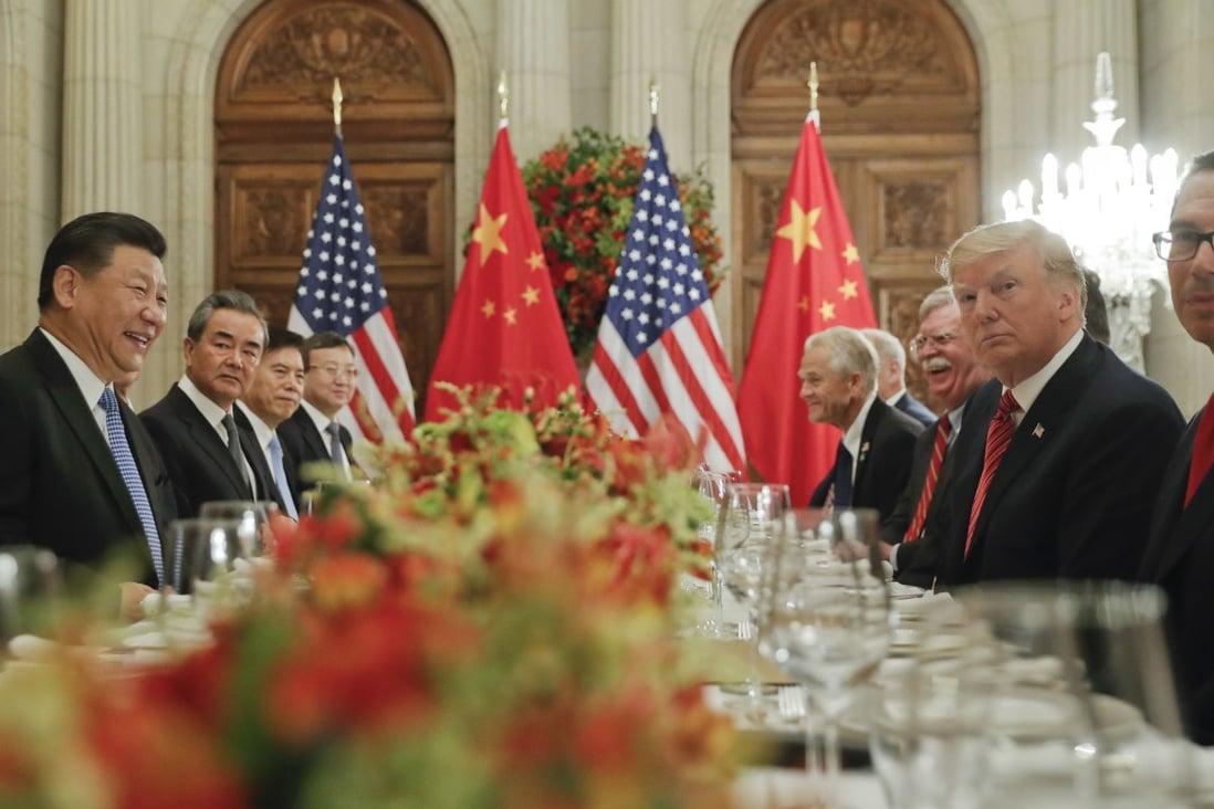 US President Donald Trump and China's President Xi Jinping last met in Argentina in December on the sidelines of the G20 summit. Photo: AP