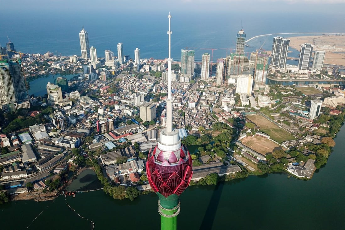 The Lotus Tower in Colombo, Sri Lanka, is set to be completed later this year under China’s Belt and Road Initiative. Sri Lanka has denied all claims that it is a victim of debt-trap diplomacy. Ironically, China could turn out to be the biggest debt trap victim of all. Photo: Xinhua