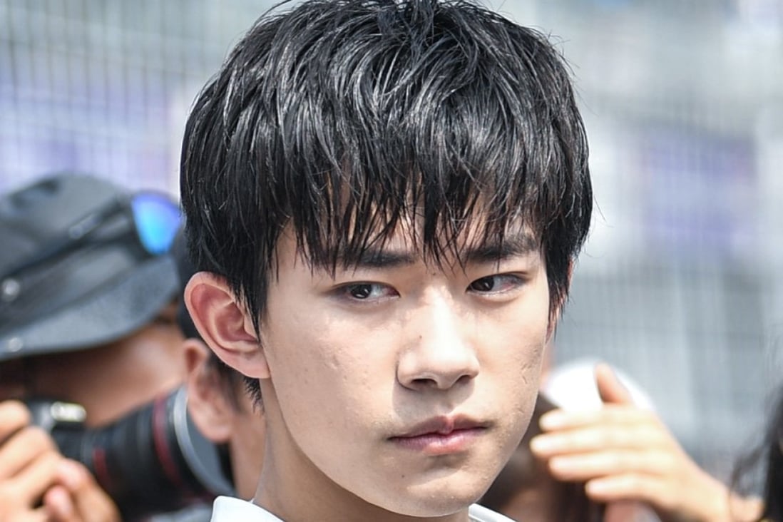 Jackson Yee, of Chinese boy band TFBoys, is hoping to make it big in the West. Photo: Imaginechina